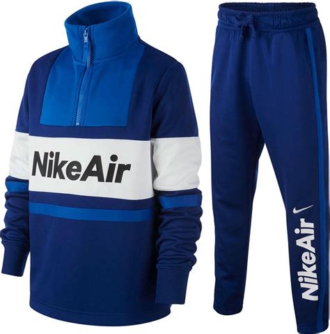 grijs blauw trainingspak nike|Blauw Trainingspakken .